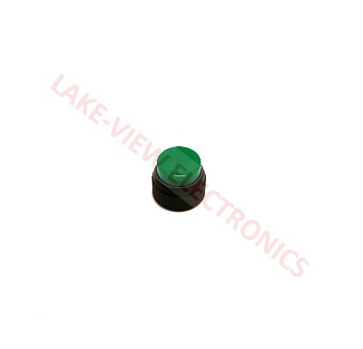 INDICATOR LENS CAP GREEN ROUND TRANSLUCENT