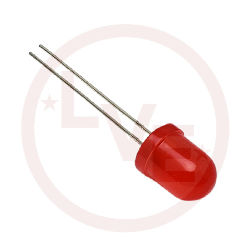 KINGBRIGHT WP793SRD/D LED 8MM RED DIFFUSED 655NM 20MA 1.85V