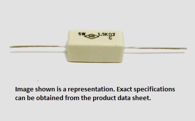 1 OHM 5W 5% AX CEMENT RESISTOR BULK