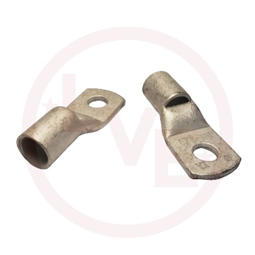 BURNDY YAV26L TERMINAL RING 2/0 AWG 3/8" STUD NON INSULATED TIN PLATED