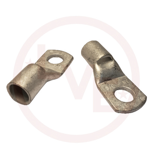 BURNDY YAV27L1 TERMINAL RING 3/0 AWG 1/2" STUD NON INSULATED TIN PLATED