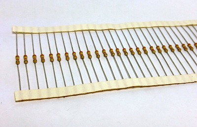 2.4K OHM 1/4W 5% CF RESISTOR TR