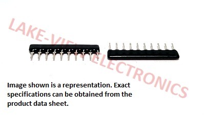 RESISTOR NETWORK 47K OHM 10P5R 2% SIP