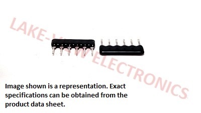 RESISTOR NETWORK 39K OHM 6P5R 2% SIP