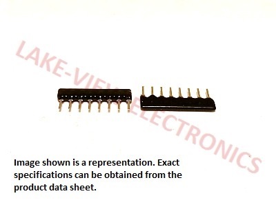 CINETECH RA8B151GB RESISTOR NETWORK 150 OHM 8P4R 2% SIP