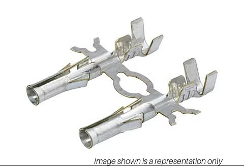 TERMINAL FEMALE 20-14 AWG .093 DIA SOCKET TIN TAPE AND REEL