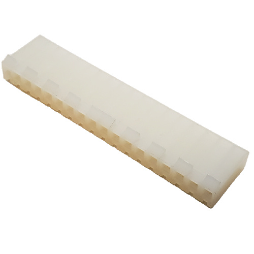 CONNECTOR RECEPTACLE 18 POS CRIMP TERMINAL HSG .156P