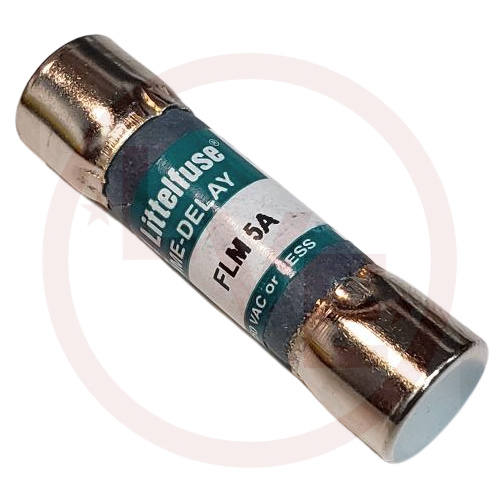 LITTELFUSE 0FLM005.T FUSE 5A 250VAC TIME DELAY 10.31 X 38.1MM