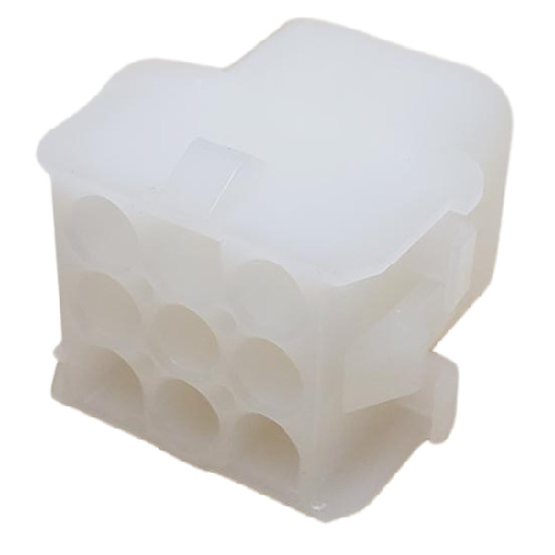 CONNECTOR PIN &amp; SOCKET 9 POS RECEPTACLE HOUSING