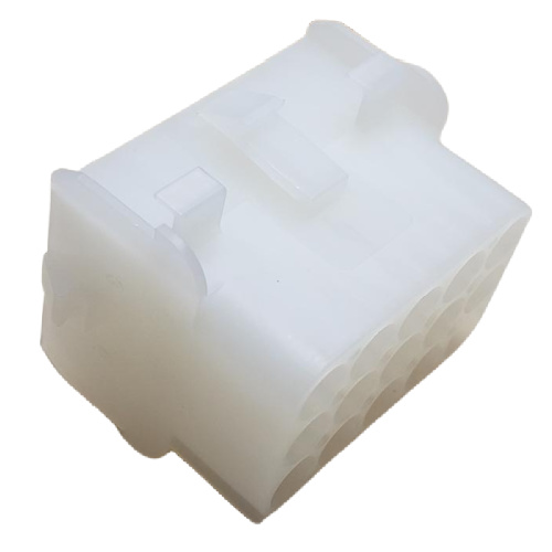 TE CONN 1-480711-0 CONNECTOR 15 POS RECEPTACLE HSG 94V-2 UNI-MATE NATURAL .250"P