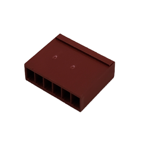 MOLEX 10-11-2063 CONNECTOR RECEPTACLE 6 POS HIGH PRESSURE CRIMP TERMINAL HSG .100P