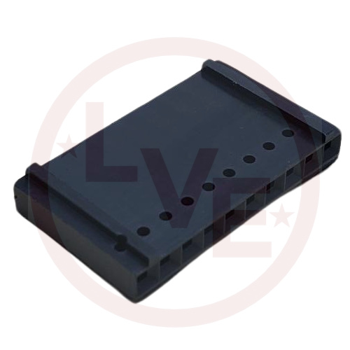 AMP 102241-8 CONNECTOR HEADER 10 POS .100"P RECEPTACLE HOUSING BLACK