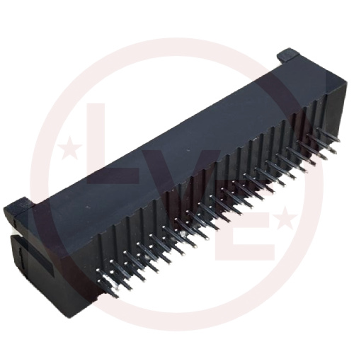 CONNECTOR HEADER 24 POS VERT .100"P 15AU BLACK