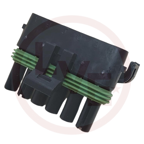APTIV 12015799 CONNECTOR 6 POS FEMALE ASM W/P SEALED BLACK
