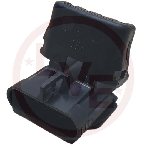 APTIV 12020830 CONNECTOR 4 POS MALE W/P SEALED BLACK