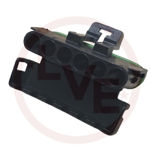 APTIV 12020926 CONNECTOR 6 POS ASM W/P SEALED BLACK