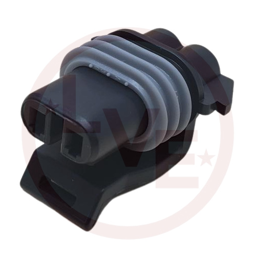 APTIV 12052641 CONNECTOR 2 POS FEMALE ASM METRI-PACK 150 SERIES BLACK