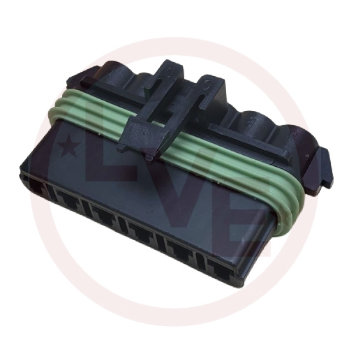 APTIV 12059573 CONNECTOR 6 POS FEMALE METRI-PACK 280 SERIES BLACK ASM