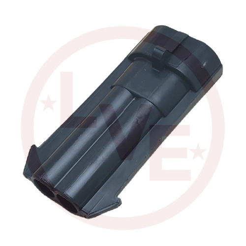 CONNECTOR 2 POS MALE METRI-PACK 150 SERIES BLACK