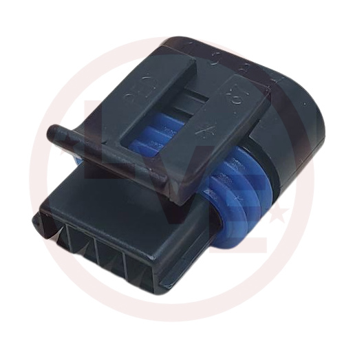 APTIV 12162191 CONNECTOR 4 POS FEMALE METRI-PACK 150 SERIES BLACK