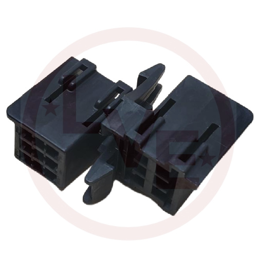 APTIV 12177195 CONNECTOR 6 POS FEMALE METRI-PACK 150 SERIES BLACK