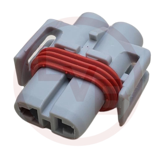APTIV 15393199 CONNECTOR 2 POS FEMALE METRI-PACK 280 SERIES GRAY ASM