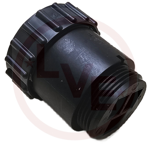 AMP 206037-2 CONNECTOR 3 POS PLUG HSG CPC SIZE 17 BLACK