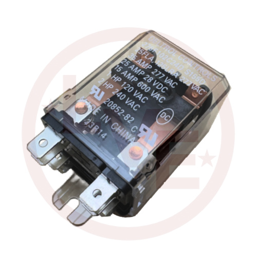 RELAY 24VDC 30A DPDT FLANGE MOUNT RELAY