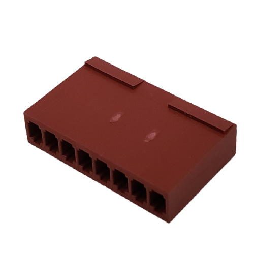 CONNECTOR HEADER RECEPTACLE 8 POS CRIMP TERMINAL HSG .100P