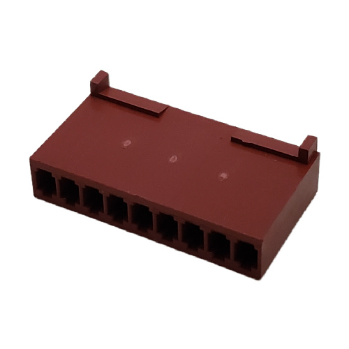 MOLEX 22-01-3097-R CONNECTOR HEADER RECEPTACLE 9 POS  CRIMP TERMINAL HSG .100P