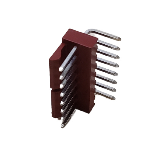 MOLEX 22-05-3081 CONNECTOR SOLID HEADER 8 POS RIGHT ANGLE SINGLE ROW .100P