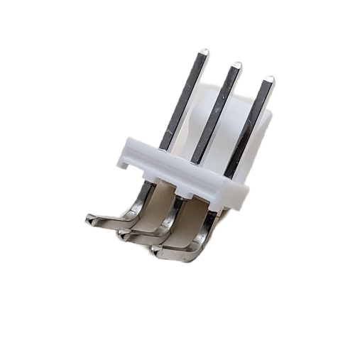 CONNECTOR SOLID HEADER 3 POS RIGHT ANGLE .156P