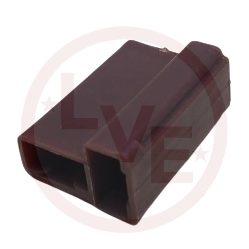 PACKARD 2965981 CONNECTOR 2 POS FEMALE 56 SERIES BROWN