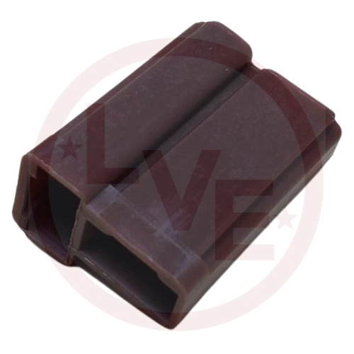 PACKARD 2965981 CONNECTOR 2 POS FEMALE 56 SERIES BROWN