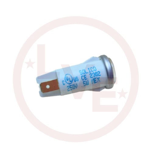 INDICATOR 28V GREEN INCAND 0.250" Q.C. TABS PNL LIGHT