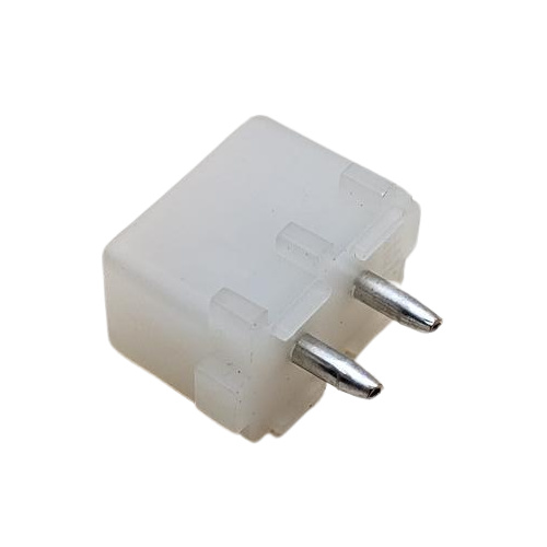 CONNECTOR HEADER 2 POS TIN PCB .200"P NATURAL
