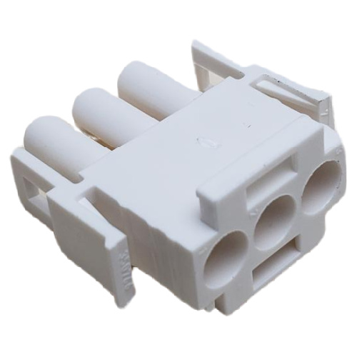CONNECTOR 3 POS PLUG HSG MATE-N-LOK WHITE