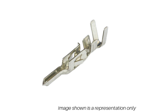 TERMINAL MALE PIN 24-18 AWG TIN TAPE AND REEL