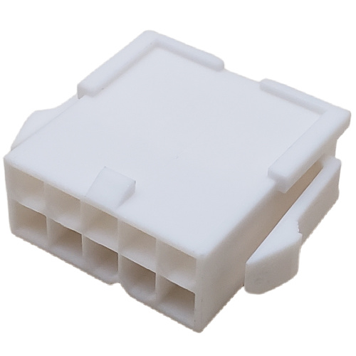 MOLEX 39-01-2106 CONNECTOR HEADER 10 POS PLUG HSG MINI-FIT JR. DUAL ROW .165P