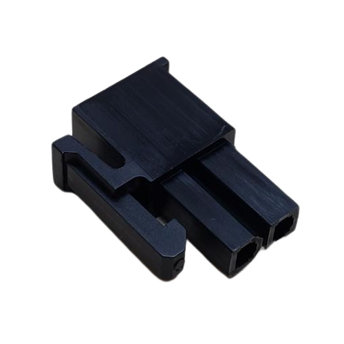 MOLEX 39-01-3025 CONNECTOR HEADER 2 POS PLUG HSG MINI-FIT JR. DUAL ROW .165P