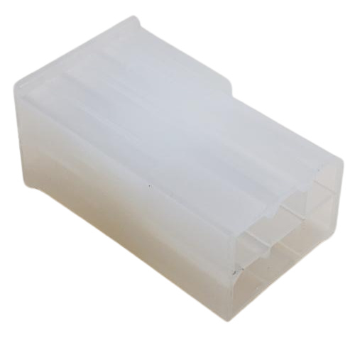 MOLEX 39-01-3063 CONNECTOR HEADER 6 POS PLUG HSG MINI-FIT JR. DUAL ROW .165P