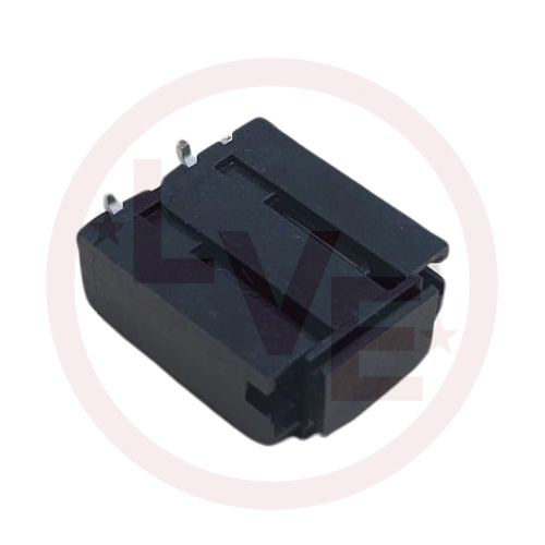 AMP 5-1375549-3 CONNECTOR HEADER 4POS MTE VERTICAL SMT .100"P BLACK