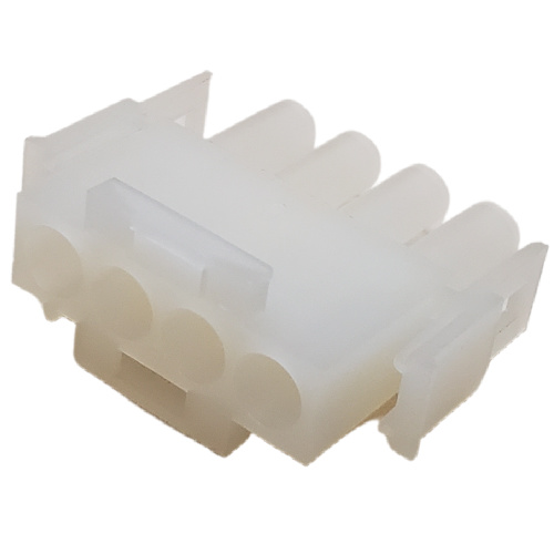 CONNECTOR PIN &amp; SOCKET 4 POS PLUG MLX POWER CRIMP HSG 6.35P