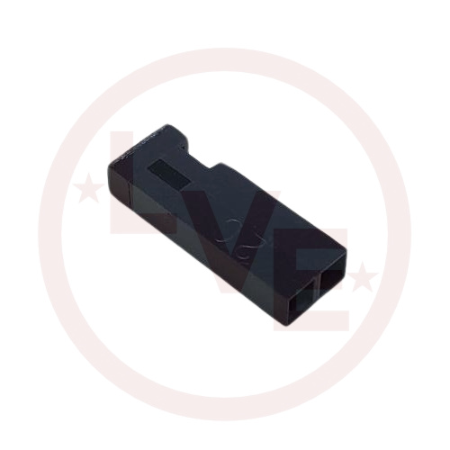 AMP 530554-1 CONNECTOR HEADER 2 POS RECEPTACLE MINI T/SPRING HSG SR .100"P BLACK