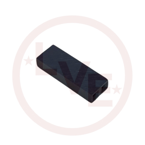 CONNECTOR HEADER 2 POS RECEPTACLE MINI T/SPRING HSG SR .100"P BLACK