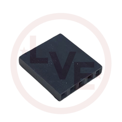 CONNECTOR HEADER 5 POS RECEPTACLE MINI T/SPRING HSG SR .100"P BLACK