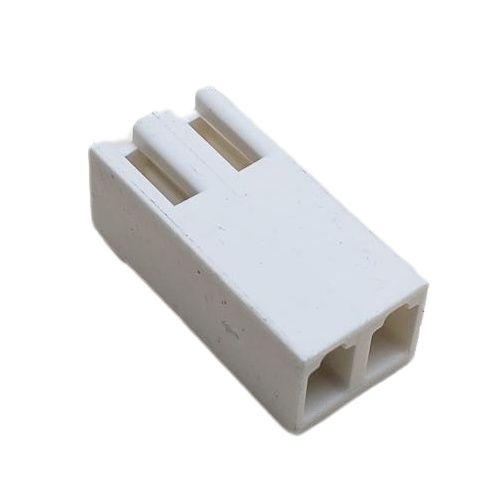 AMP 640250-2 CONNECTOR HEADER 2 POS RECEPTACLE W/RAMP .156"P NATURAL