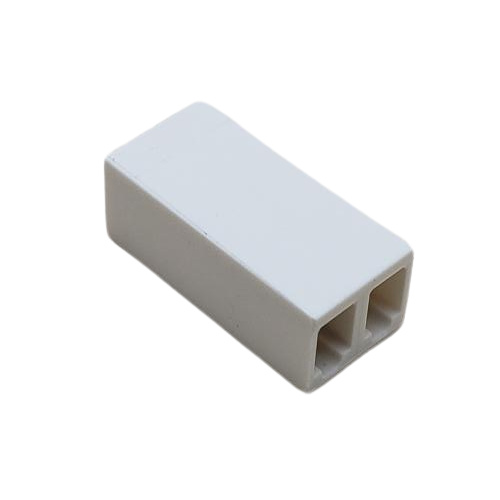 CONNECTOR HEADER 2 POS RECEPTACLE W/RAMP .156"P NATURAL