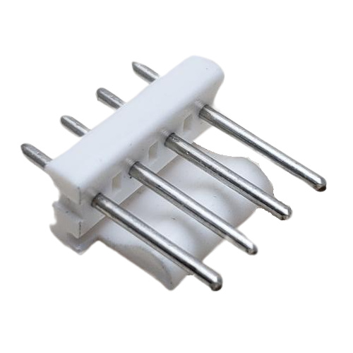 CONNECTOR HEADER 4 POS VERTICAL .156"P TIN NATURAL