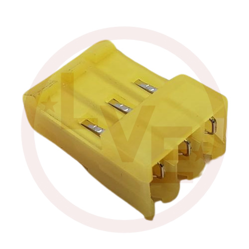 TERMINAL HEADER 3 POS RECEPTACLE 18 AWG .156"P MTA-156 YELLOW